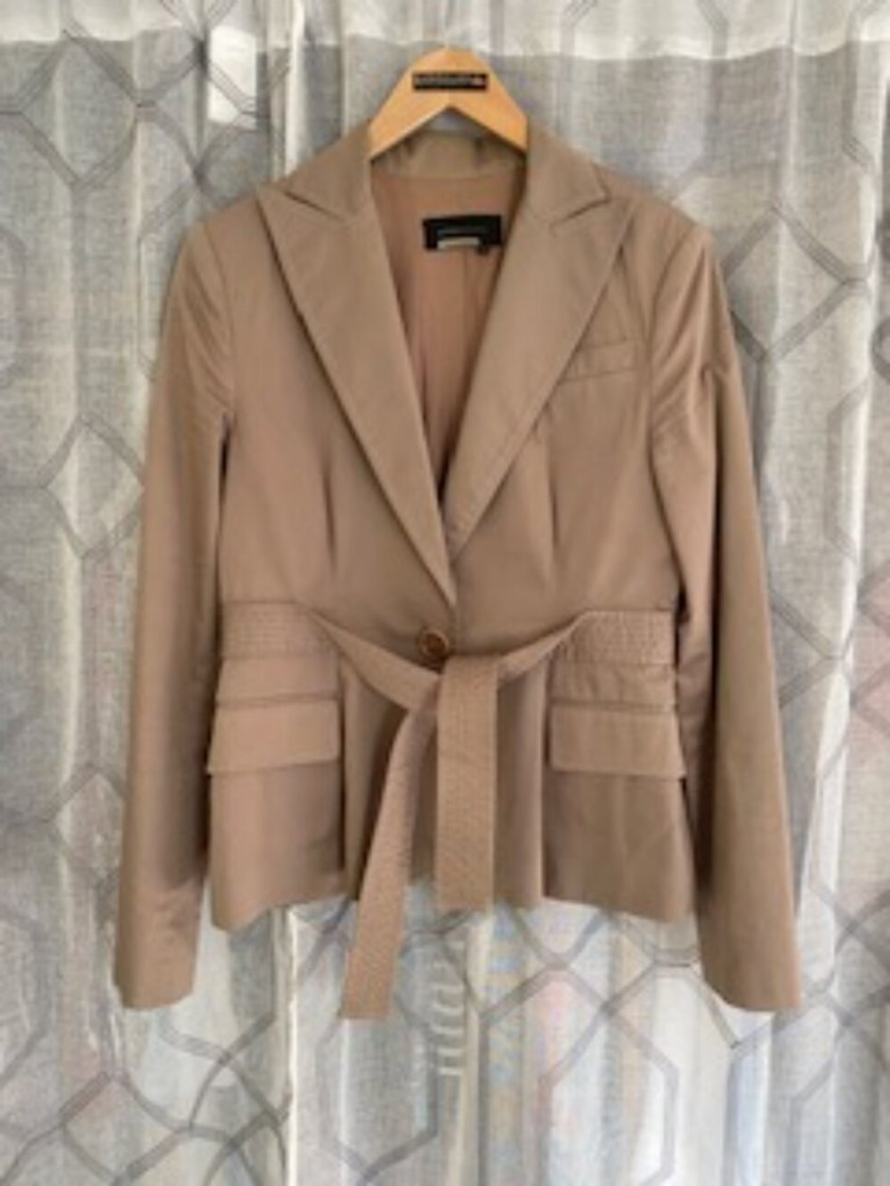 BCBG short-belted jacket